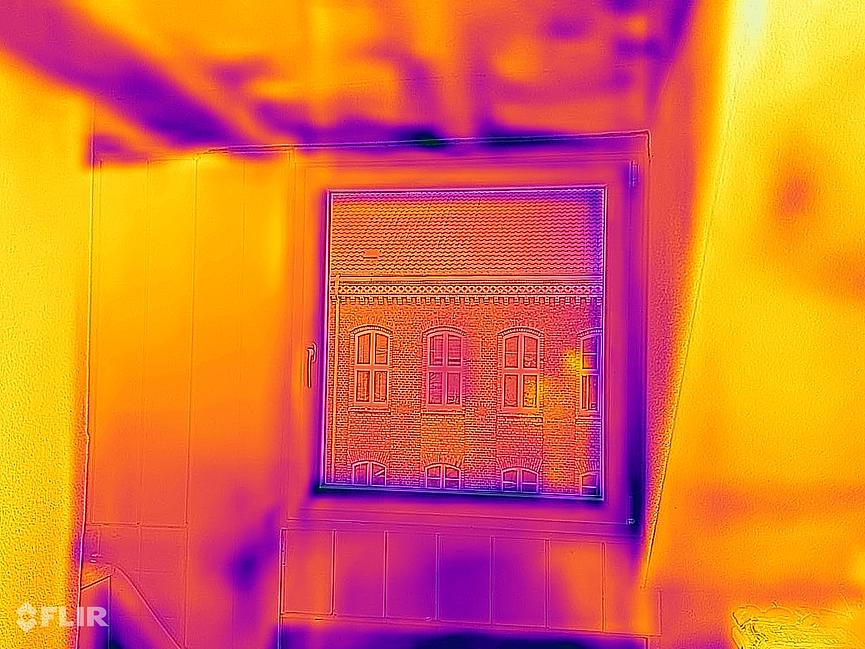 Bild 4 Fertige Infrarotbilder mit Wärmebildkamera