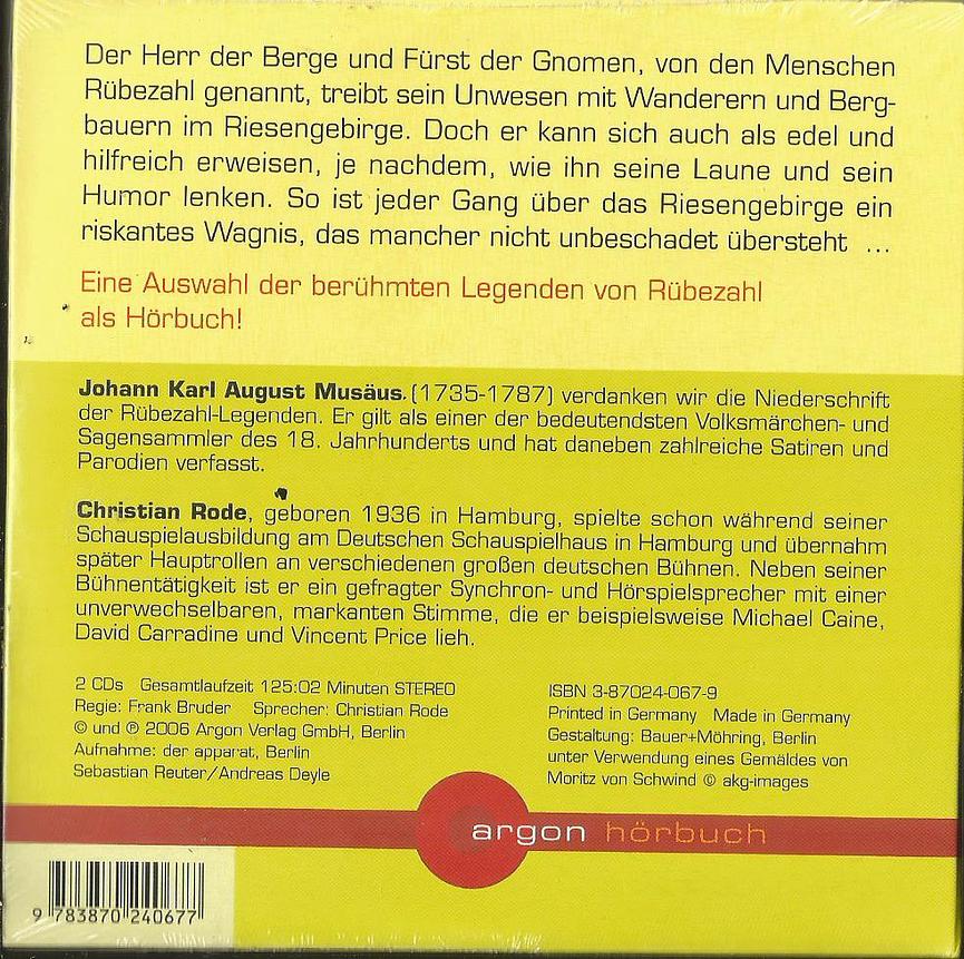 Bild 8 HW- Zum Schuleingang in die Zuckertüte: Sagen/Märchen/u.a.-Hörspiel/Hörbuch-CD´s