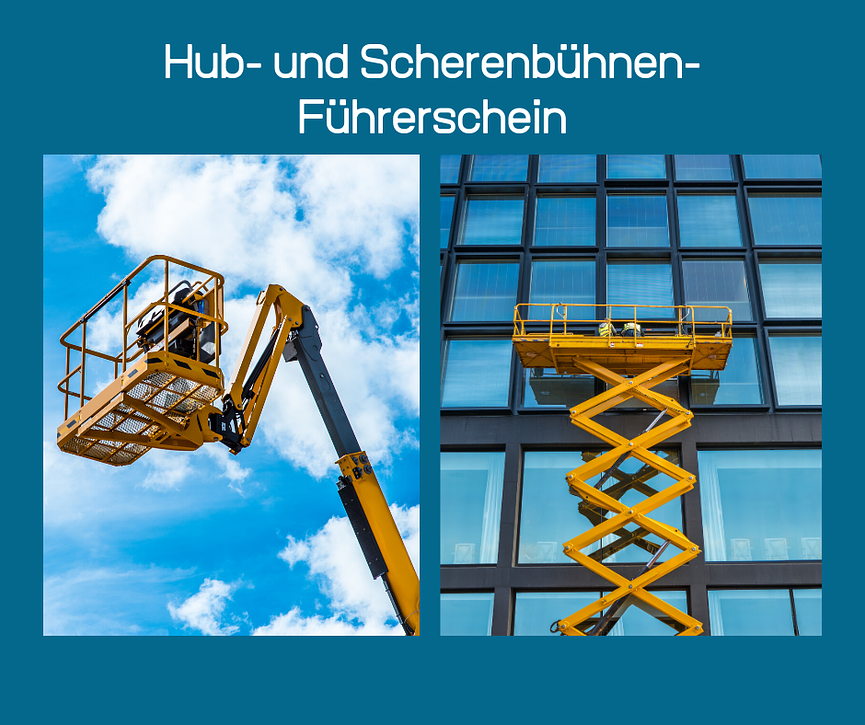 Bild 4 Hebebühnenschein, Hubsteiger