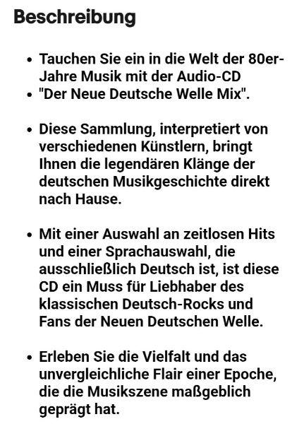 Bild 4 Der Neue Deutsche Welle Mix | 50 Hits Im Mix | Various | CD