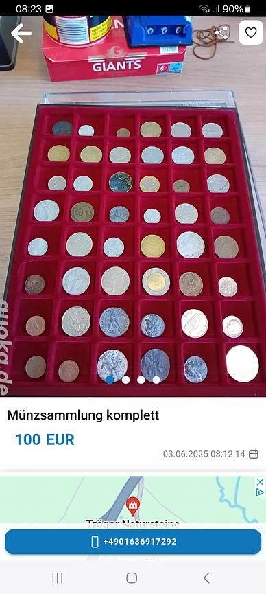 Bild 4 Komplette Münzsammlung 100 Euro oder 30 Euro pro Kassette