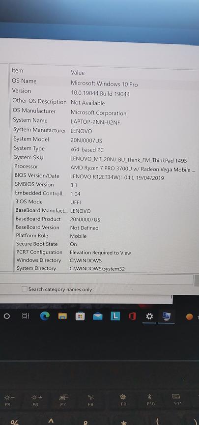 Bild 4 Lenovo ThinkPad T495 20NJ0007US 14 Touchscreen Notebook 