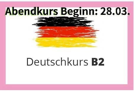 Bild 1 German Course B2 = Abendkurs 