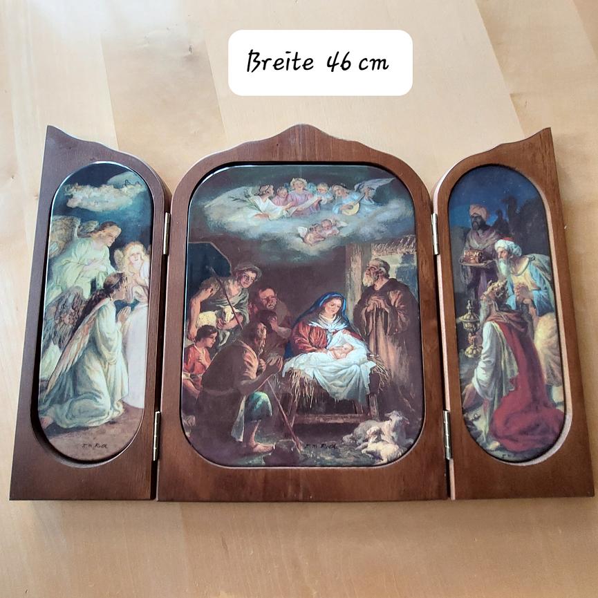 Bild 1 FALT ALTAR MIT ZERTIFIKAT PORZELLAN