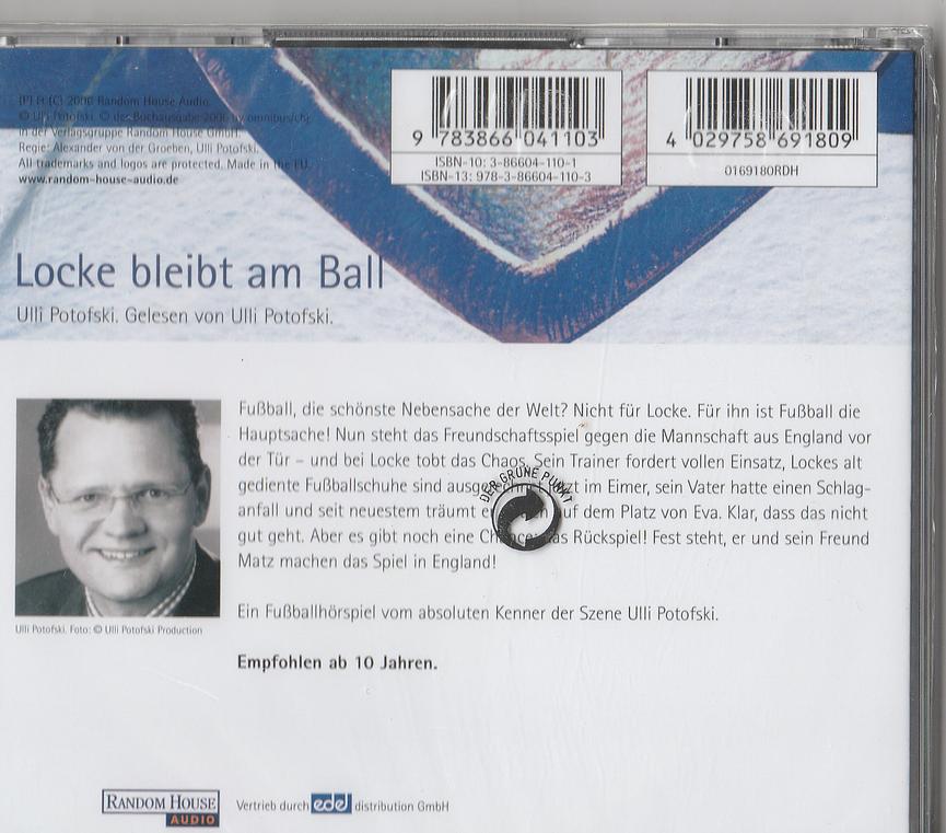 Bild 12 HW- Schuleingang: versch. Fussball-Hörspiel/Hörbuch-CD´s  für Kinder/Jugendliche