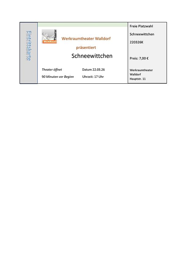 Bild 1 Schneewittchen