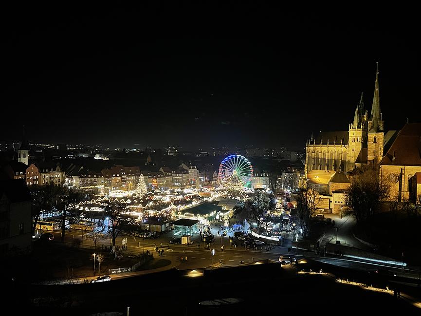Bild 1 Studentenjob auf dem Erfurter Weihnachtsmarkt