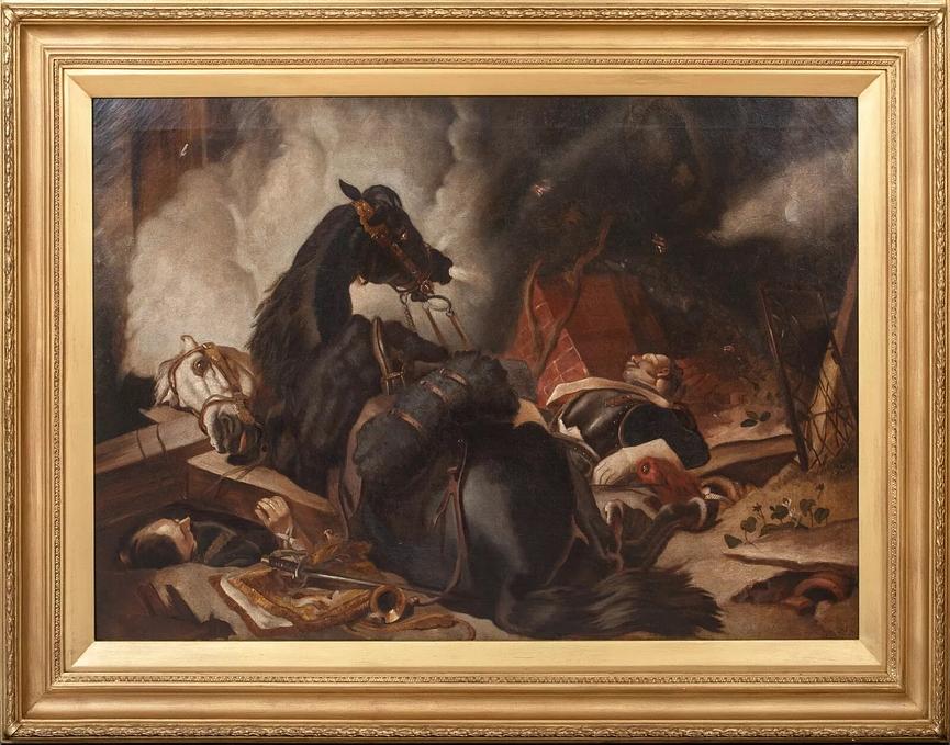 Bild 3 Napoleonisches Kürassier Pferd Sir Edwin Henry Landseer