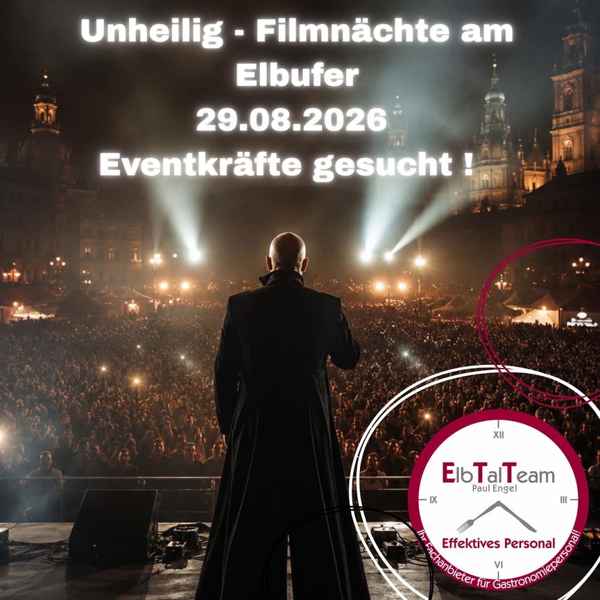 Bild 1 Eventkräfte gesucht – Unheilig 29.08.2026 #TEAMETT