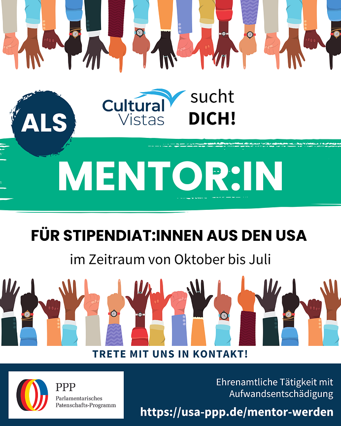 Bild 1 Mentor:in für amerikanische Stipendiat:innen gesucht