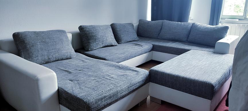Bild 2 U-Formige Sofa zu Verschenken