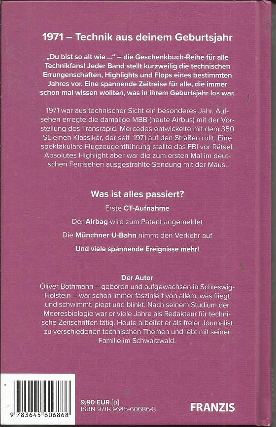 Bild 8 versch. "... Technik, die so alt ist wie Du" Du bist so alt wie ..." (1958-1992)