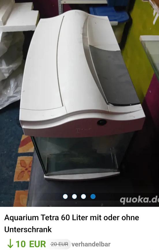 Bild 2 60 Liter Aquarium mit oder ohne Unterschrank 10 Euro