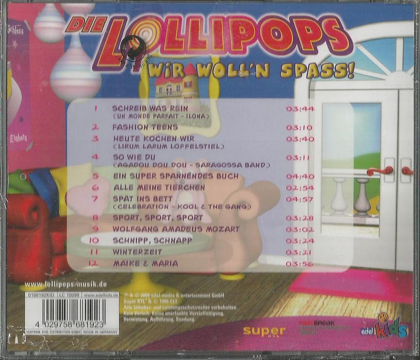 Bild 6 HW- Zum Schuleingang in die Zuckertüte: versch. Musik-Kinder-Lieder-Cds !