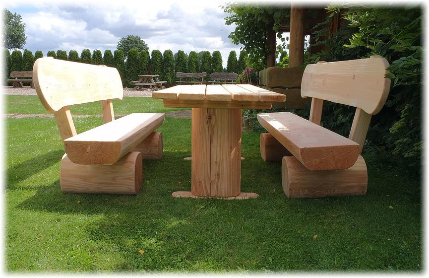 Bild 2 Holzmöbel aus Lärche. Gartenmöbel.