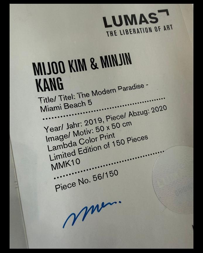 Bild 5 ​Mijoo Kim & Minjin Kang – The Modern Paradise (Miami Beach 5) – Limitiert/LUMAS