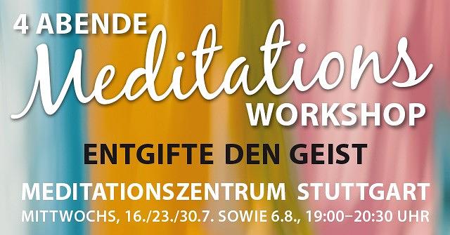 Bild 2 Meditationsworkshop „Entgifte den Geist“ – Einstieg jederzeit möglich