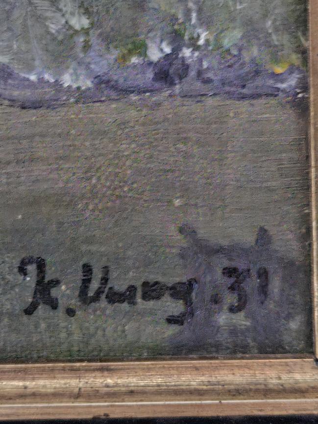 Bild 6 Bedeutendes Ölgemälde (1931) – K. Unrug: Ansicht von St. Adalbert, Posen (Poznań