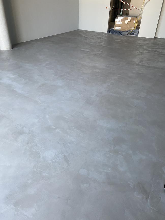 Bild 3 Beton Optik Verspachteln