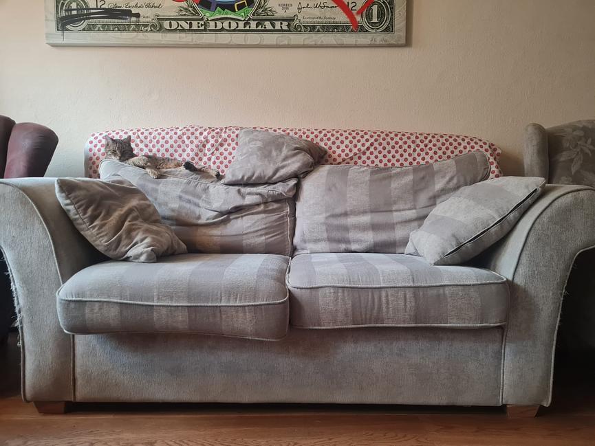 Bild 3 Couch/Zweisitzer von Segmüller abzugeben