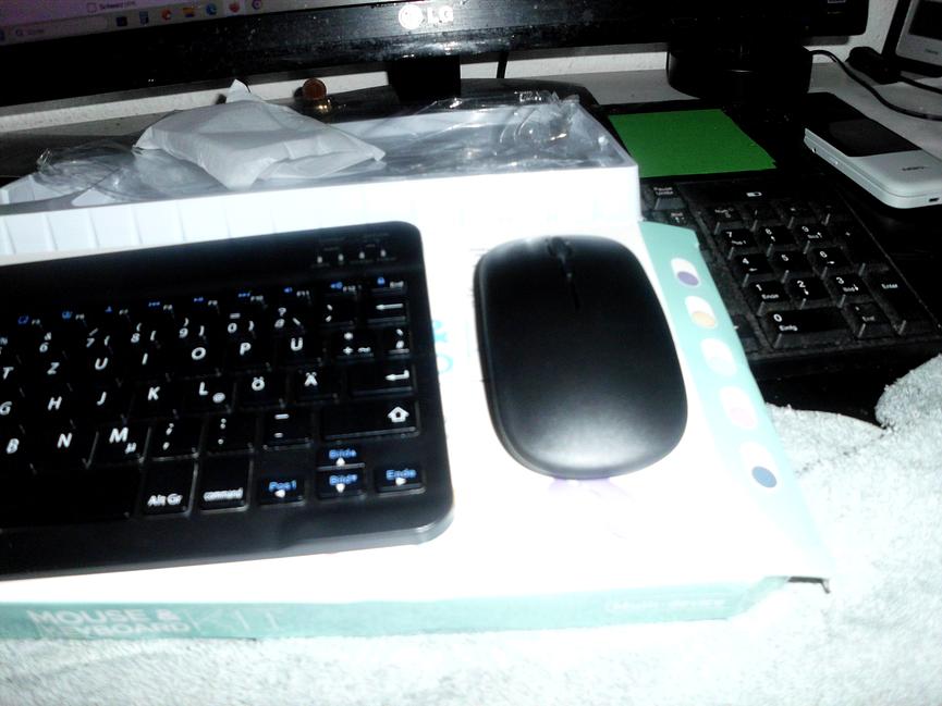 Bild 2 PC USB Funk Tastatur Maus Set kabellose schnurlose ab zu geben