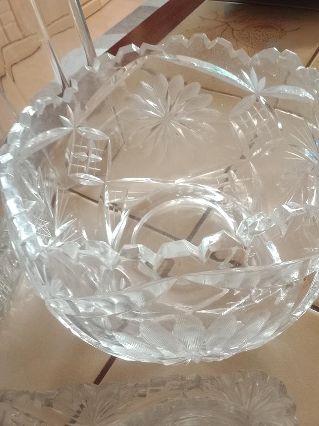 Bild 3 Bleikristall Konvolut 8 Teile. 32 Euro!