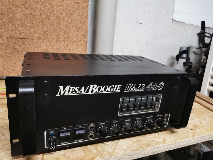 Bild 1 Mesa/Boogie Bass 400 incl. 2 Mesa-Orginal-Boxen