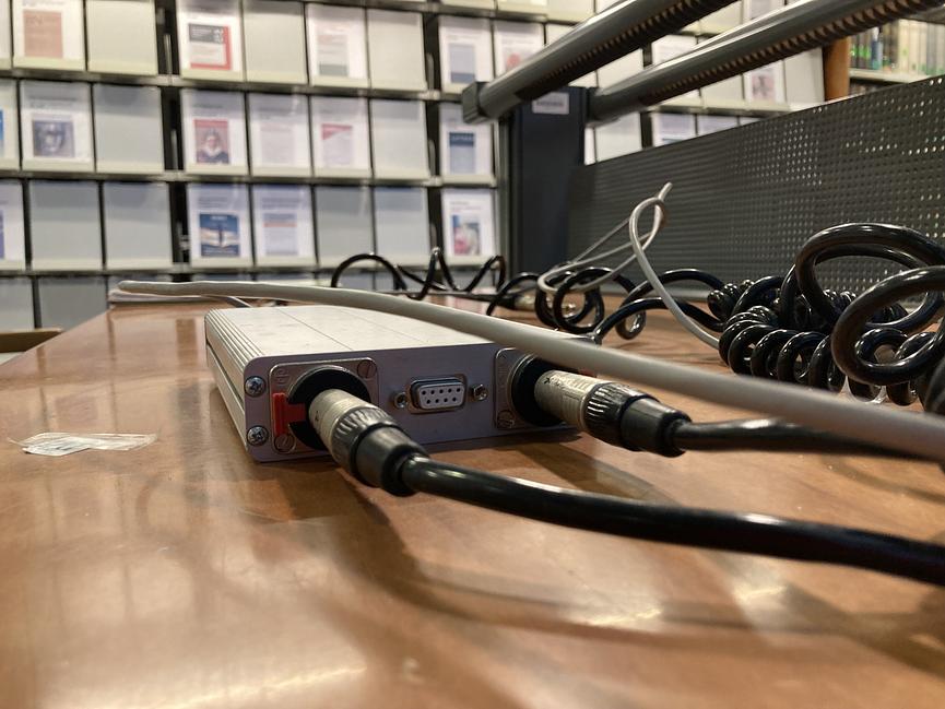 Bild 1 Kraftmessgerät Sportmedizin