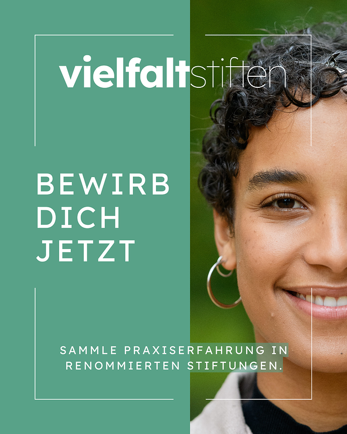 Bild 2 Trainee‑ und Hospitationsstellen im deutschen Stiftungswesen (w/m/d)