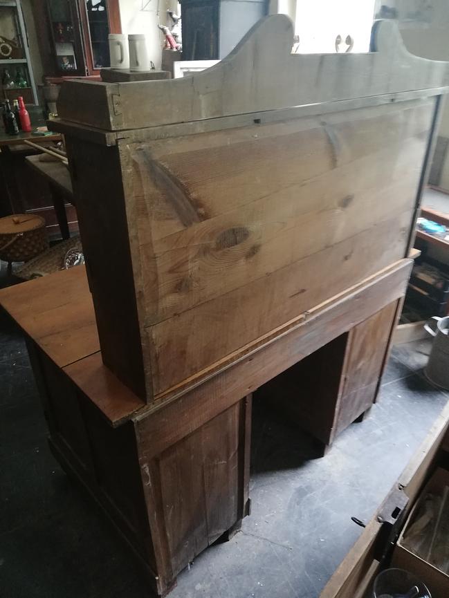 Bild 3 Schreibtisch Kirschholz
