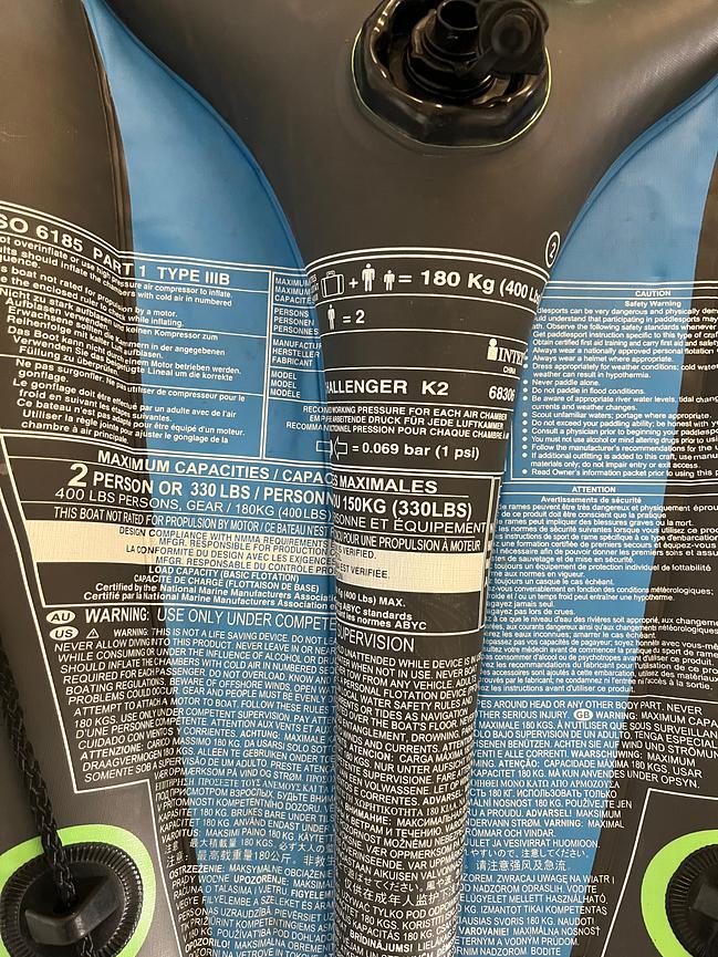 Bild 2 Schlauchboot Intex Challenger