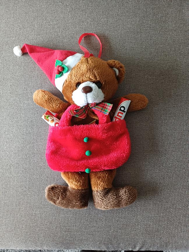 Bild 2 Nikolaus- Bär zum auffüllen und zum anhängen.