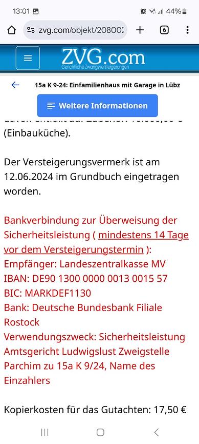 Bild 7 Haus in Lübz - Zwangsversteigerung am 18.06.2025