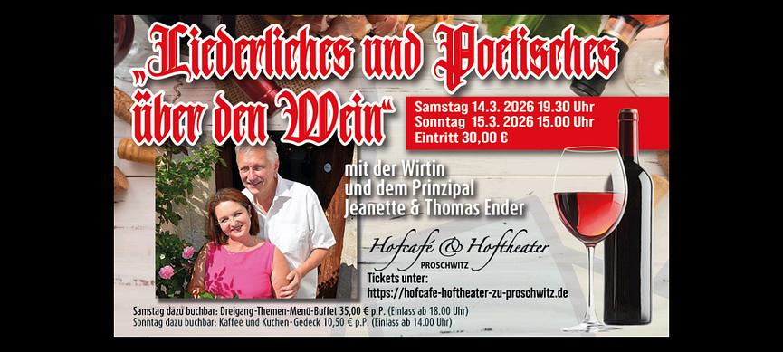 Bild 1 Liederliches und Poetisches über den Wein