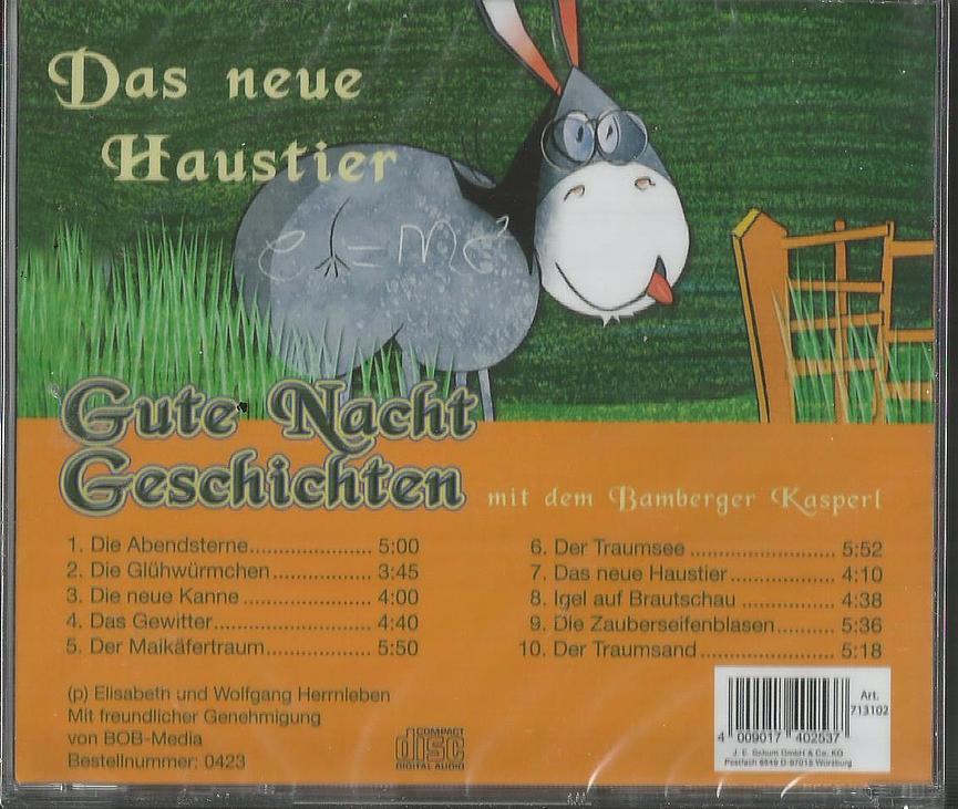 Bild 6 HW- Schuleingang : versch. " Gute Nacht-Geschichten" +... -Hörspiel/Hörbuch-CDs
