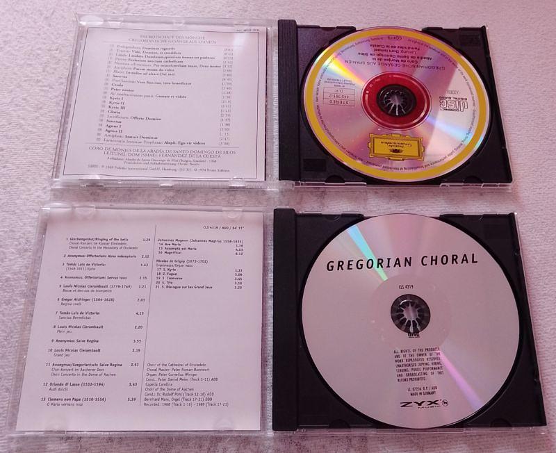 Bild 2 Gregorianische Musik-CDs