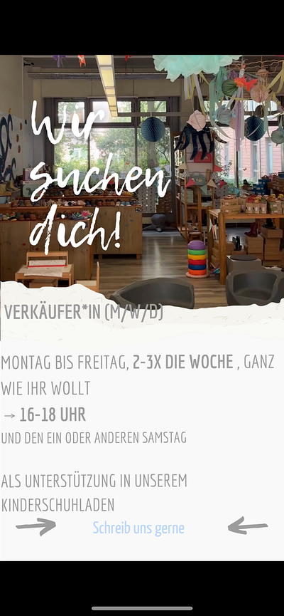 Bild 1 Aushilfe (m/w/d) im Verkauf Kinderschuhladen