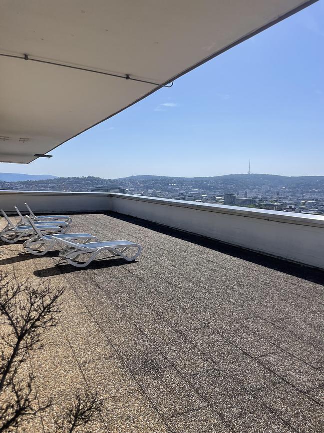 Bild 9 Einzimmer Wohnung über den Dächern von Stuttgart-West