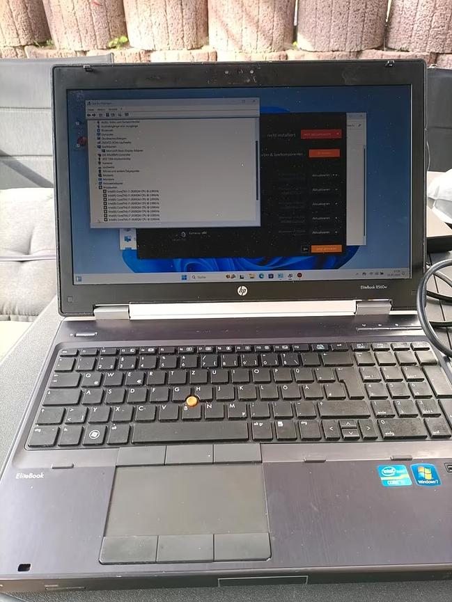 Bild 1 HP Elite book 8560w 16 GB RAM i7 neues Akku für 89 euro