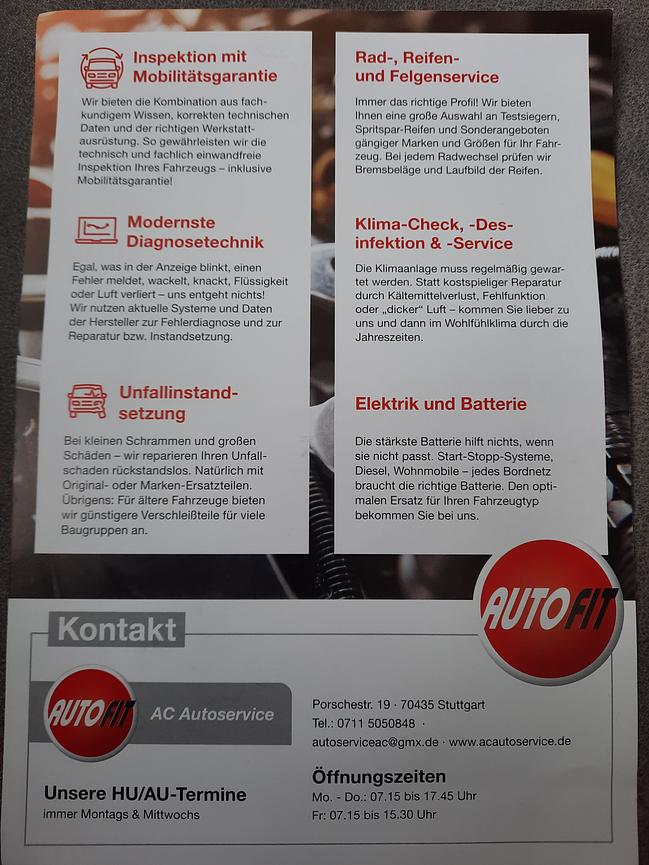 Bild 2 KFZ MEISTERBETRIEB IN Zuffenhausen