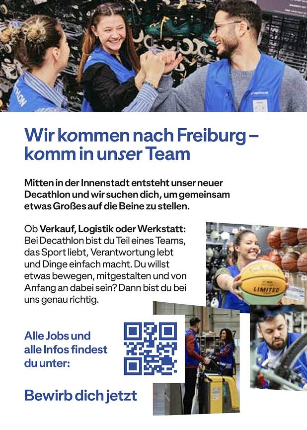 Bild 1 DECATHLON sucht dich in Freiburg!
