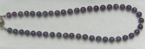 Bild 1 Amnethystkette, stilvoll und elegant