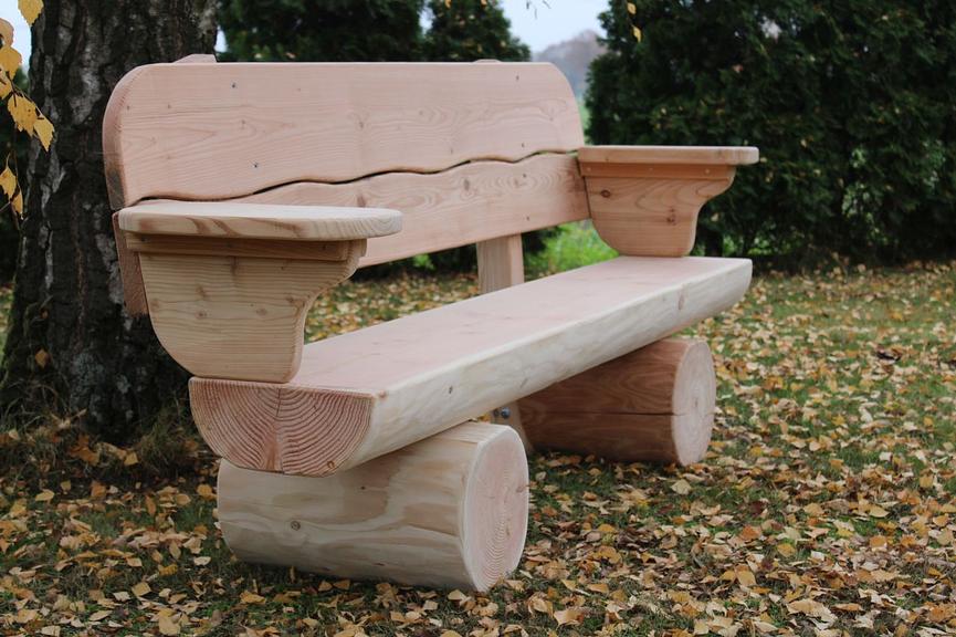 Bild 4 Weihnachtsgeschenk. Gartenbank mit Gravur. Hochzeitsgeschenk. krongartmöbel.