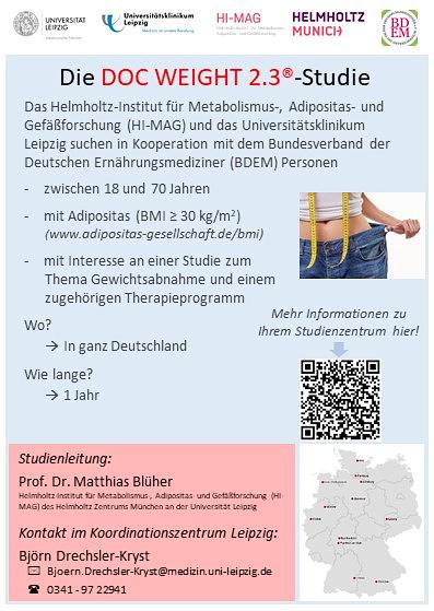 Bild 2 Teilnehmer:innen für Studie zum Thema Gewichtsreduktion gesucht