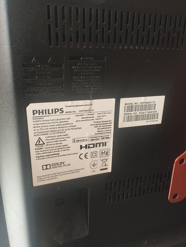 Bild 2 Fernseher Philips 32PFS6401/12 inkl. Wandhalterung - 40 €