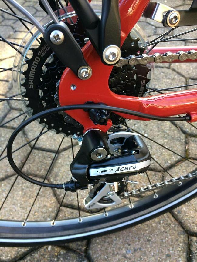 Bild 13  Schnäppchen-Rotes Herren Bike 28“–„Velo de Ville“–Neu !