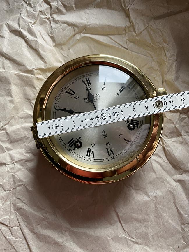 Bild 4 Wempe Glasen-Uhr und Thermometer 