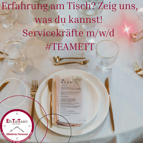 Bild 1 Mehr als nur Tabletts tragen – werde Serviceprofi!