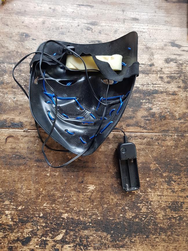 Bild 3 Halloween-Maske, leuchtend
