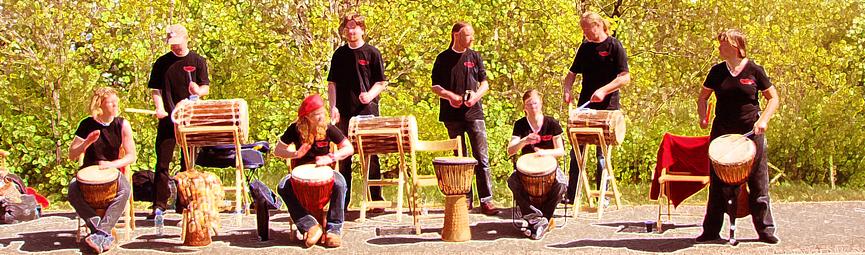 Bild 1 Percussion Ensemble in Leipzig-Connewitz